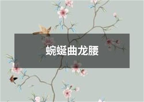 蜿蜒曲龙腰