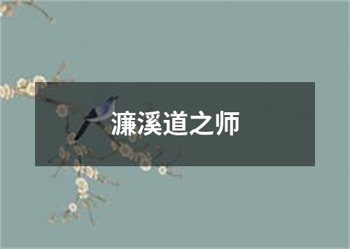 濂溪道之师