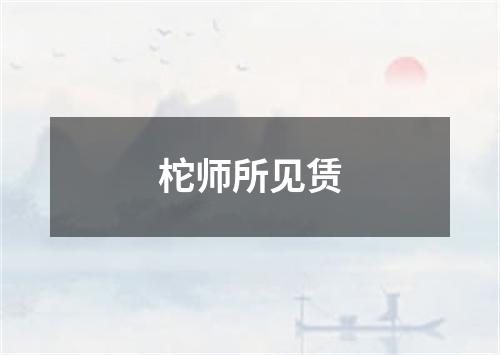 柁师所见赁