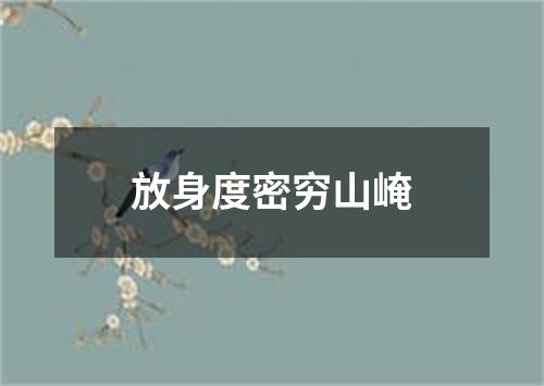 放身度密穷山崦