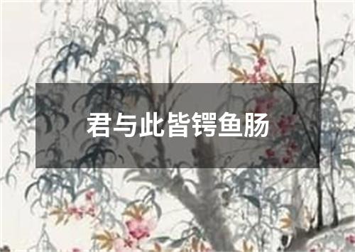 君与此皆锷鱼肠