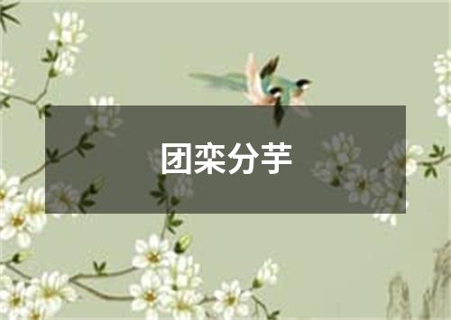 团栾分芋