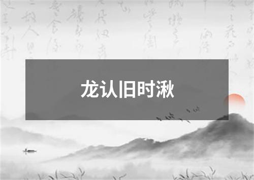 龙认旧时湫