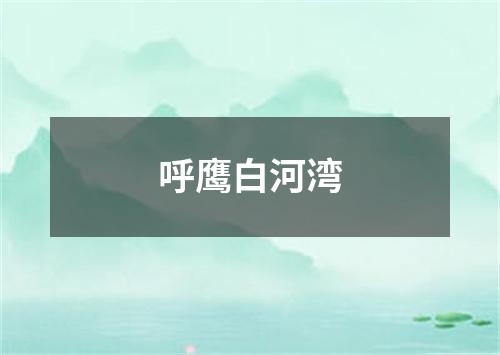 呼鹰白河湾