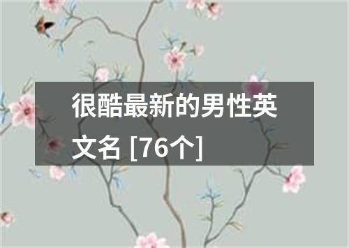 很酷最新的男性英文名 [76个]