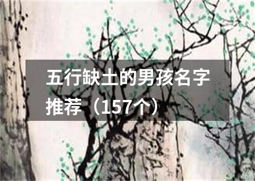 五行缺土的男孩名字推荐（157个）