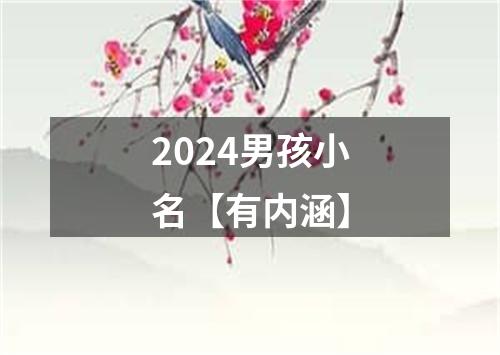 2024男孩小名【有内涵】