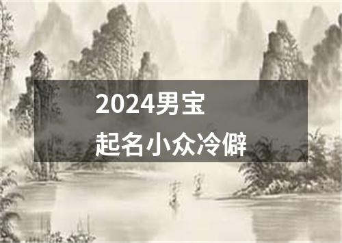 2024男宝起名小众冷僻