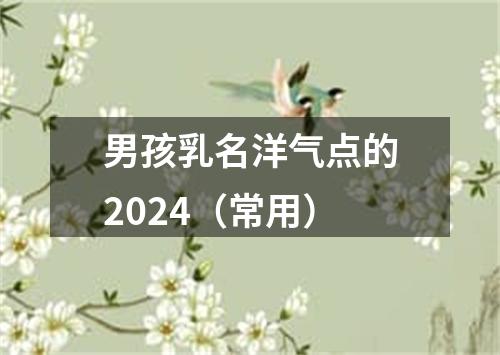 男孩乳名洋气点的2024（常用）