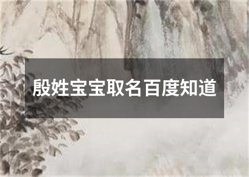 殷姓宝宝取名百度知道