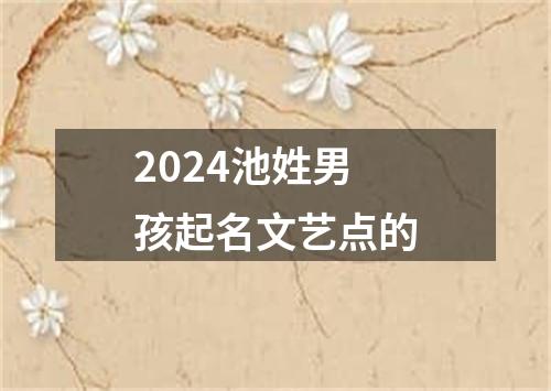 2024池姓男孩起名文艺点的