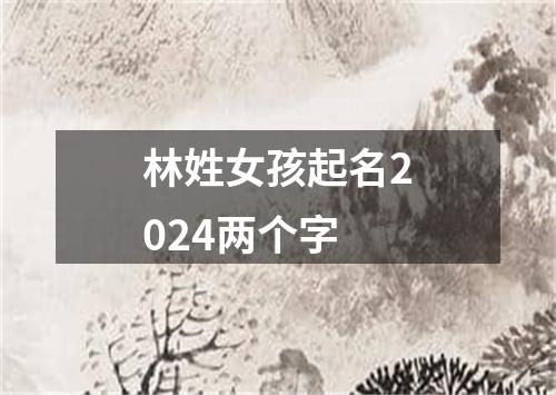 林姓女孩起名2024两个字