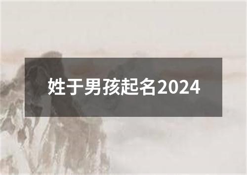 姓于男孩起名2024