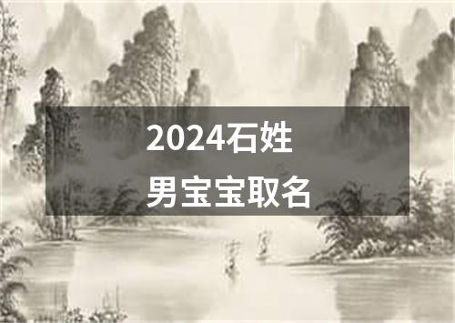 2024石姓男宝宝取名