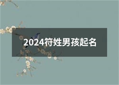 2024符姓男孩起名