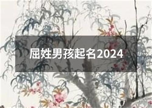 屈姓男孩起名2024