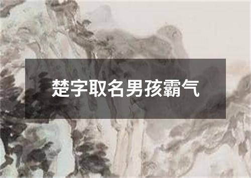 楚字取名男孩霸气