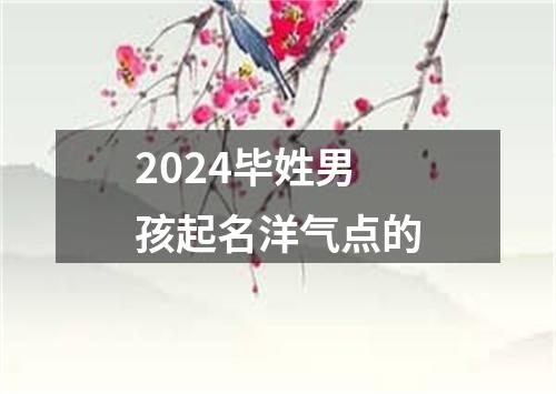 2024毕姓男孩起名洋气点的