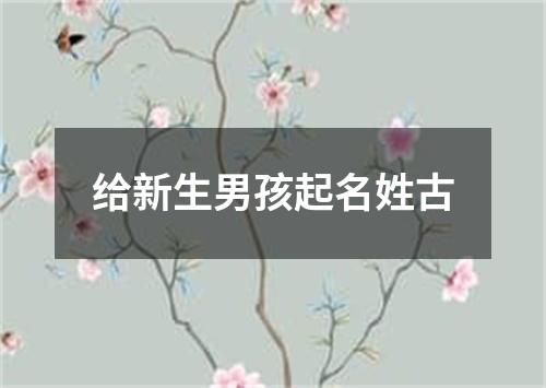 给新生男孩起名姓古