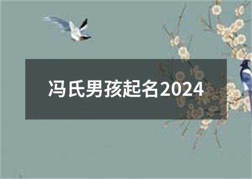 冯氏男孩起名2024