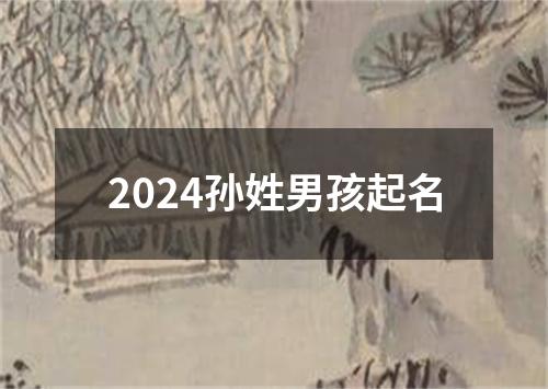 2024孙姓男孩起名