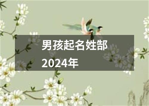 男孩起名姓郜2024年