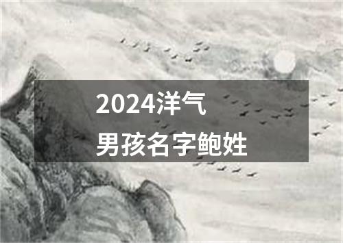 2024洋气男孩名字鲍姓