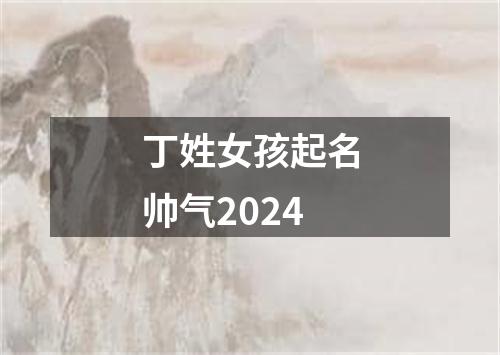 丁姓女孩起名帅气2024