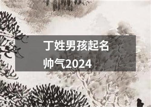 丁姓男孩起名帅气2024