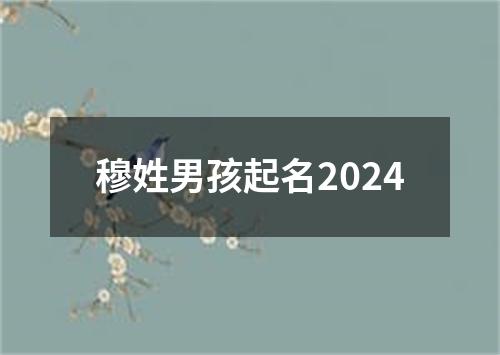 穆姓男孩起名2024