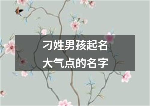 刁姓男孩起名大气点的名字