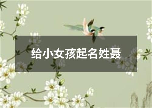 给小女孩起名姓聂