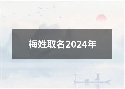 梅姓取名2024年