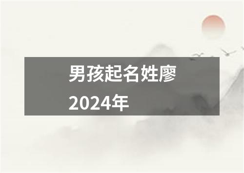 男孩起名姓廖2024年