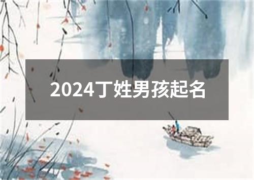 2024丁姓男孩起名