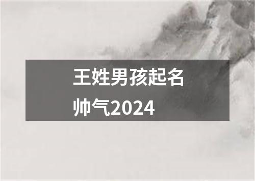 王姓男孩起名帅气2024