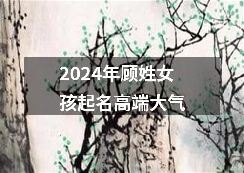 2024年顾姓女孩起名高端大气