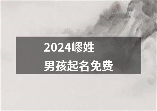 2024嵺姓男孩起名免费