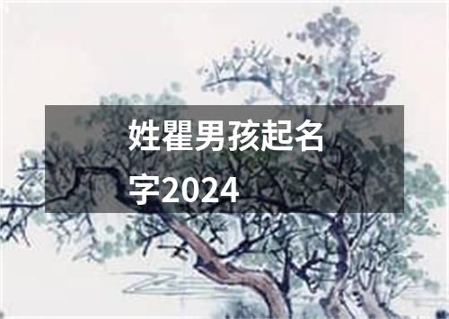 姓瞿男孩起名字2024