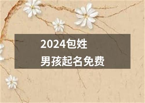 2024包姓男孩起名免费