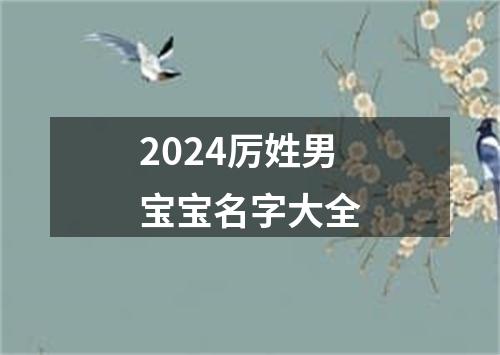 2024厉姓男宝宝名字大全