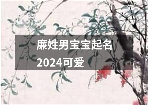 廉姓男宝宝起名2024可爱