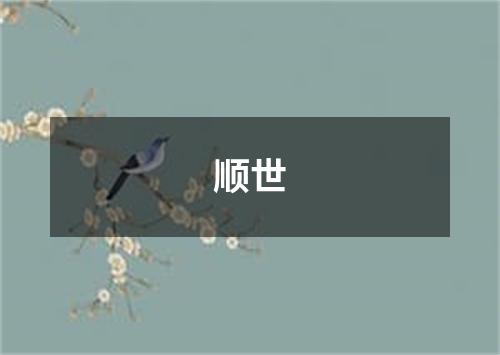 顺世