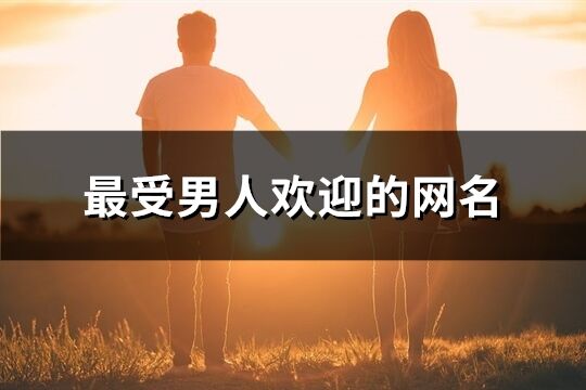 最受男人欢迎的网名(精选587个)