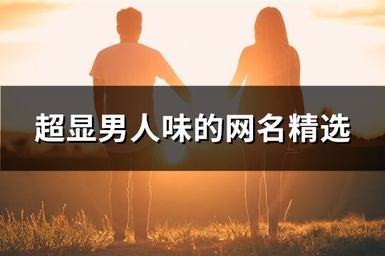 超显男人味的网名精选(精选525个)