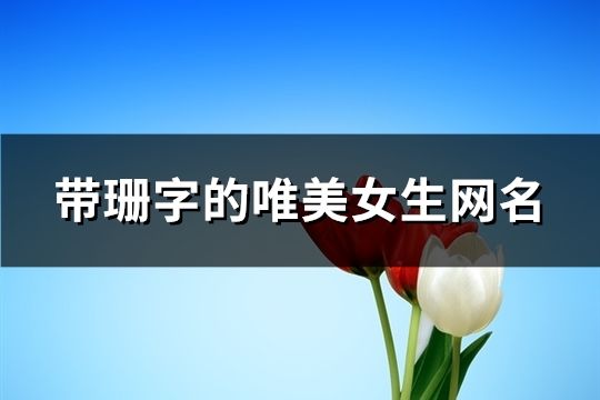 带珊字的唯美女生网名(精选169个)