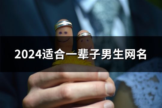 2024适合一辈子男生网名(295个)