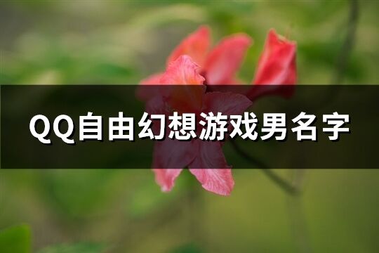 QQ自由幻想游戏男名字(共190个)