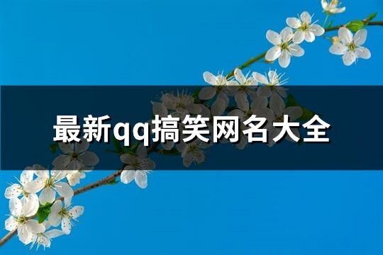 最新qq搞笑网名大全(精选142个)