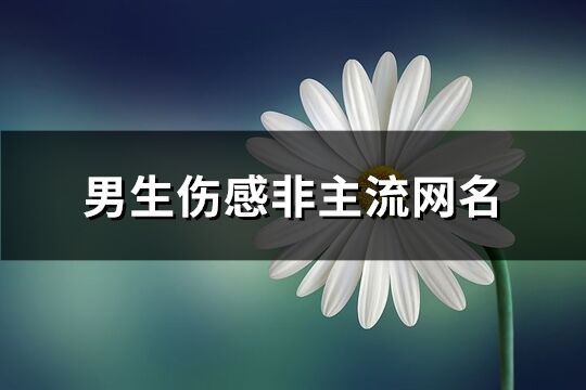 男生伤感非主流网名(共143个)